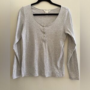 H&M Gray Long Sleeve Women's Top